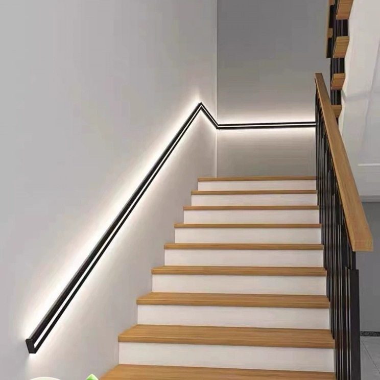 强化复合多层实木楼梯踏步板 定 制耐磨耐用 阁楼别墅楼梯踏步板