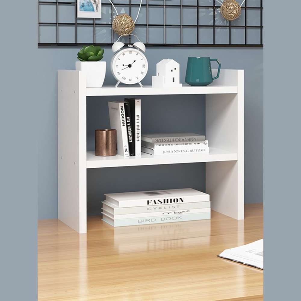 L简约桌面置物架创意办公收纳架储物架简易厨房调料架学生桌上书H