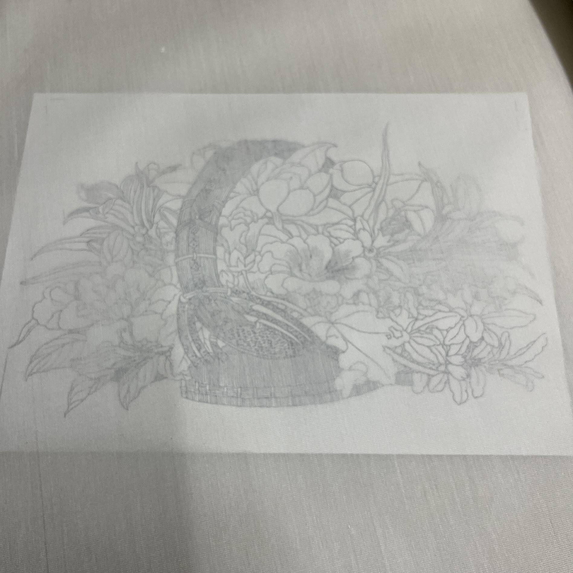 熟绢工笔国画绢布山水画白色仿古粗绢宋绢娟绢卡免绷加厚生宣