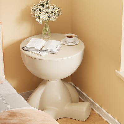 创意床头柜家用沙发边几可移动置物架卧室阳台迷你桌子小户型茶几