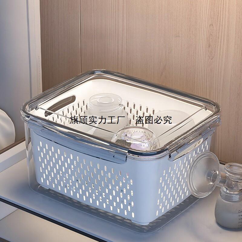 上班背奶包妈咪装备便携式奶瓶吸奶器沥水收纳盒防尘母乳储奶