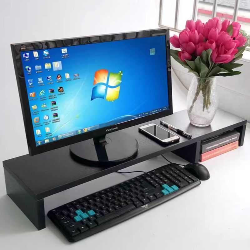 桌面电脑架笔记本架显示器支架电脑办公底座台学生宿舍置物架代发