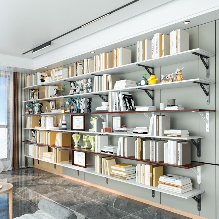 厕所墙上置物架承重力强墙壁三角支架托架墙面悬空搁板挂墙免打孔