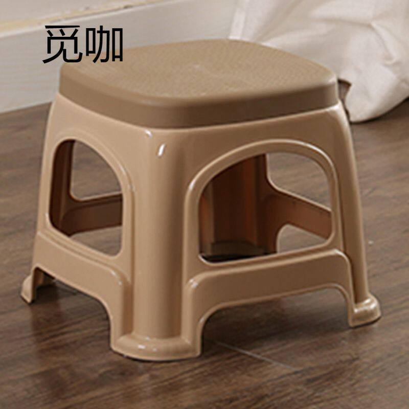 塑料凳子加厚家用成人塑胶板凳餐桌椅浴室茶几熟胶小方凳厂家直发