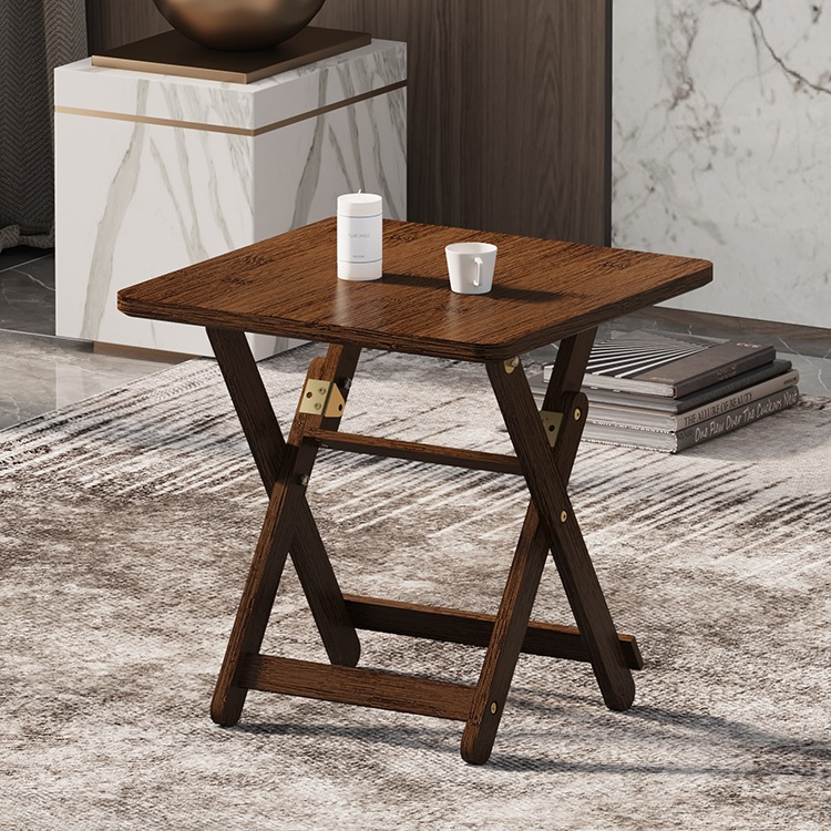 可折叠桌小桌子餐桌家用户型简易客厅出租屋户外便携摆摊吃饭方w&