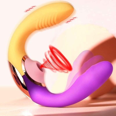 Sucking Vibrator For Women Dildo Double Vibration G Spot Mas