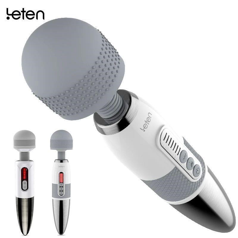 Leten Huge Head Vibrator for Female Masturbation Orgasm, AV