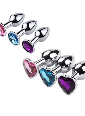 Metal Anal plug butt plug Sex Toys Butt Toys For Women/Men