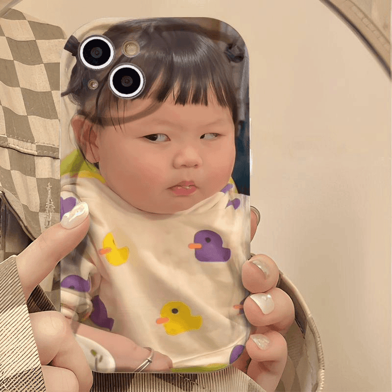 网红摇一摇白眼表情包适用iPhone15pro手机壳苹果14PROMAX搞笑13/15plus/15promax趣味11/12可爱新款xr/xs套
