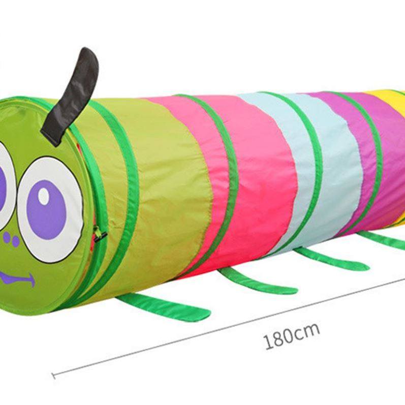 儿童彩虹隧道爬行宝宝钻洞毛毛虫玩具室内感统训练婴儿早教爬行筒,玩具/童车/益智/积木/模型,隧道/钻洞,淘宝优惠券,粉丝福利购,淘宝优惠卷