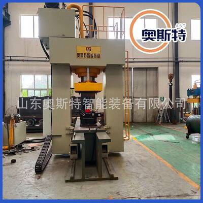 500吨移动龙门液压机 长轴、实心棒材校直油压机 长度尺寸可定制