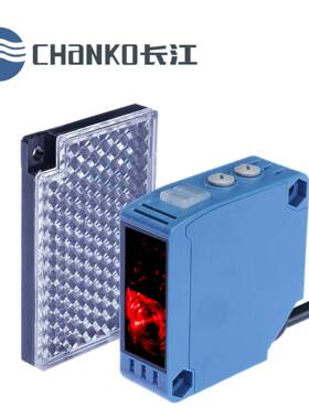 CHANKO/长江 CPK-RMR6MT3镜面反射型光电式传感器 红色光推挽输出