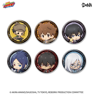 【DeNA正版现货】JF家庭教師HITMAN REBORN!西装 Ver.Q版徽章盲盒