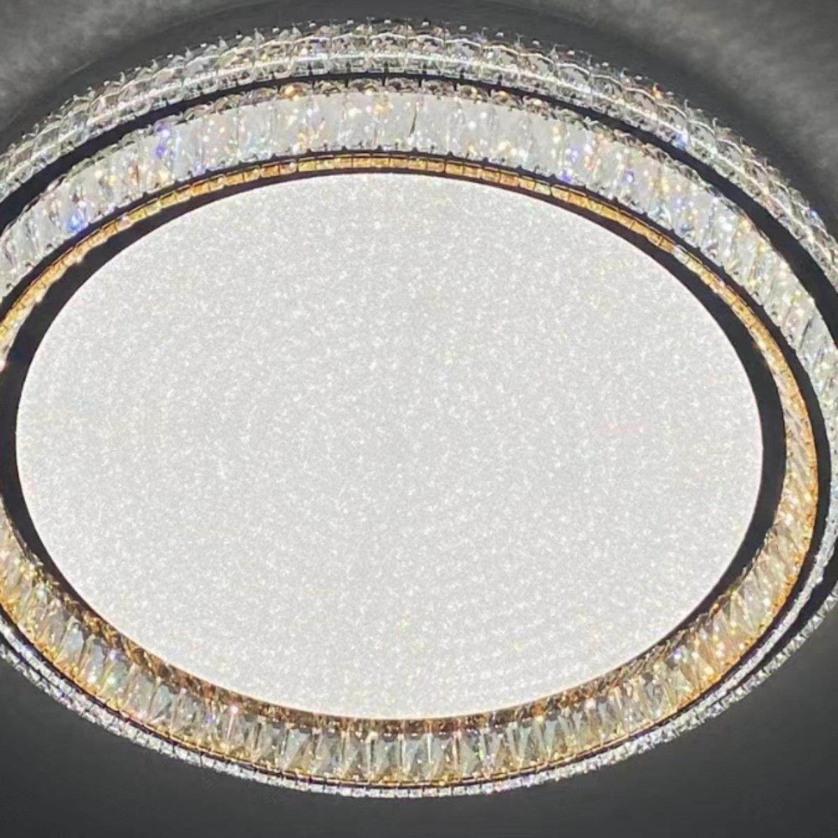 现代轻奢水晶客厅吸顶灯时尚大气平板灯长方形 圆形客厅大灯,家装灯饰光源,客厅吸顶灯,淘宝优惠券,粉丝福利购,淘宝优惠卷