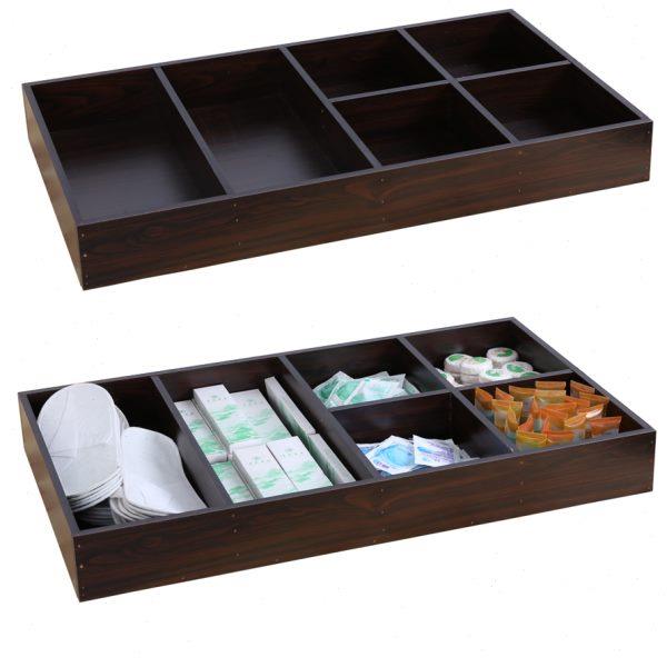 酒店客房手推车布草车房口车服务车工作车木质分隔栏分格栏配件