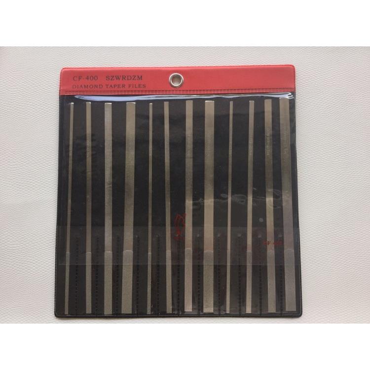 台湾一品锉刀CF-400钻石合金金刚石锉刀Besdia大平斜套装
