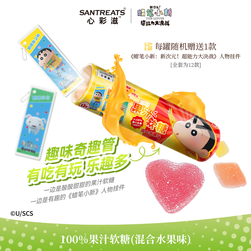 蜡笔小新联名正版授权果汁软糖