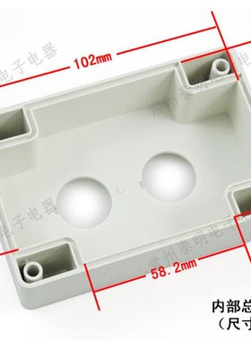 NP4 NP2 XB2 LA38 7 9  2孔位急停开关控制按钮盒XAL-B02白色22mm