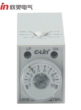 ST6P-2时间继电器H3Y-2引进定时器HHS13延时开关AC220V DC24V