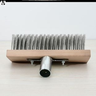 清铁刷地板砖洁刷子钢丝刷v船用瓷砖池子硬毛用地洗的刷子石材厕