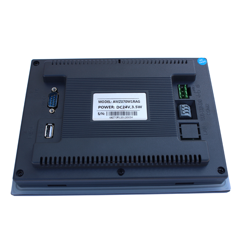 7寸触摸屏HMI人机界面工业电阻屏PLC工控组态液晶显示屏单双串口