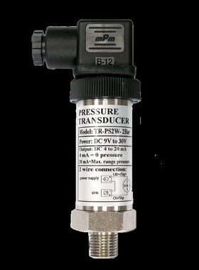 数字0~400fBAR压力计气压表传感器探头4~20mA压力信号传送器变送