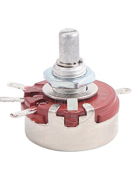 可调变阻器单圈碳膜电位器单联WH118-1A 2W 1 2.2 4.7 22 470K10K