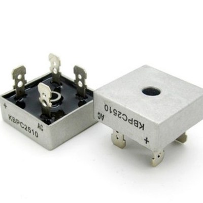 KBPC2510 单相 1000V 25A 桥式整流器 整流桥 直插方形4P