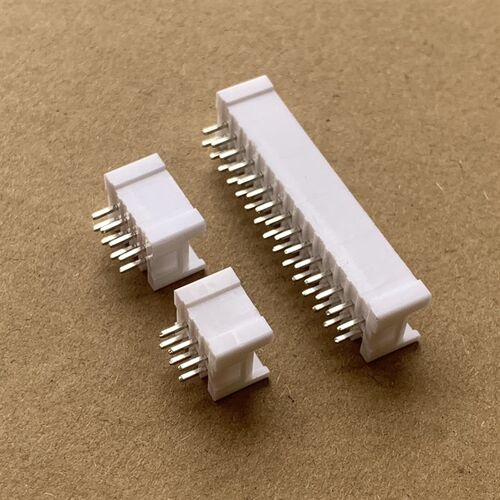 XHD2.54mm双排直针座2A/4A/6A-30A插针连接器PCB接插件