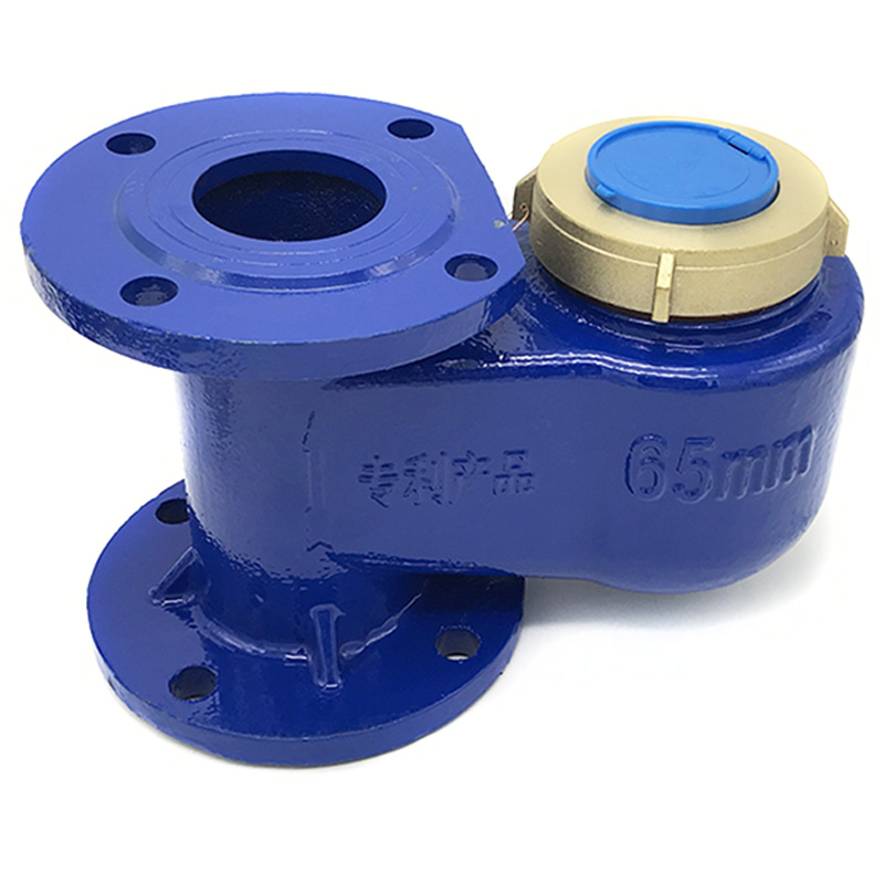 上进下出DN50立式法兰冷热水表2寸3寸4寸150竖式DN80下进上出垂直