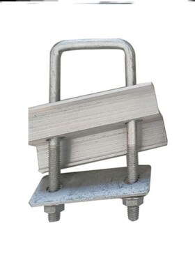 光伏板4*6边太/4*8孔中压/压阳能专用铝合双金压块太阳能F11696板