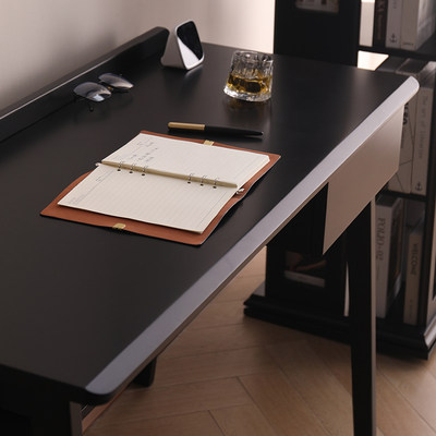 艾迪嘉 可可西书桌 实木家用学习桌简约现代学生卧室电脑桌办公桌