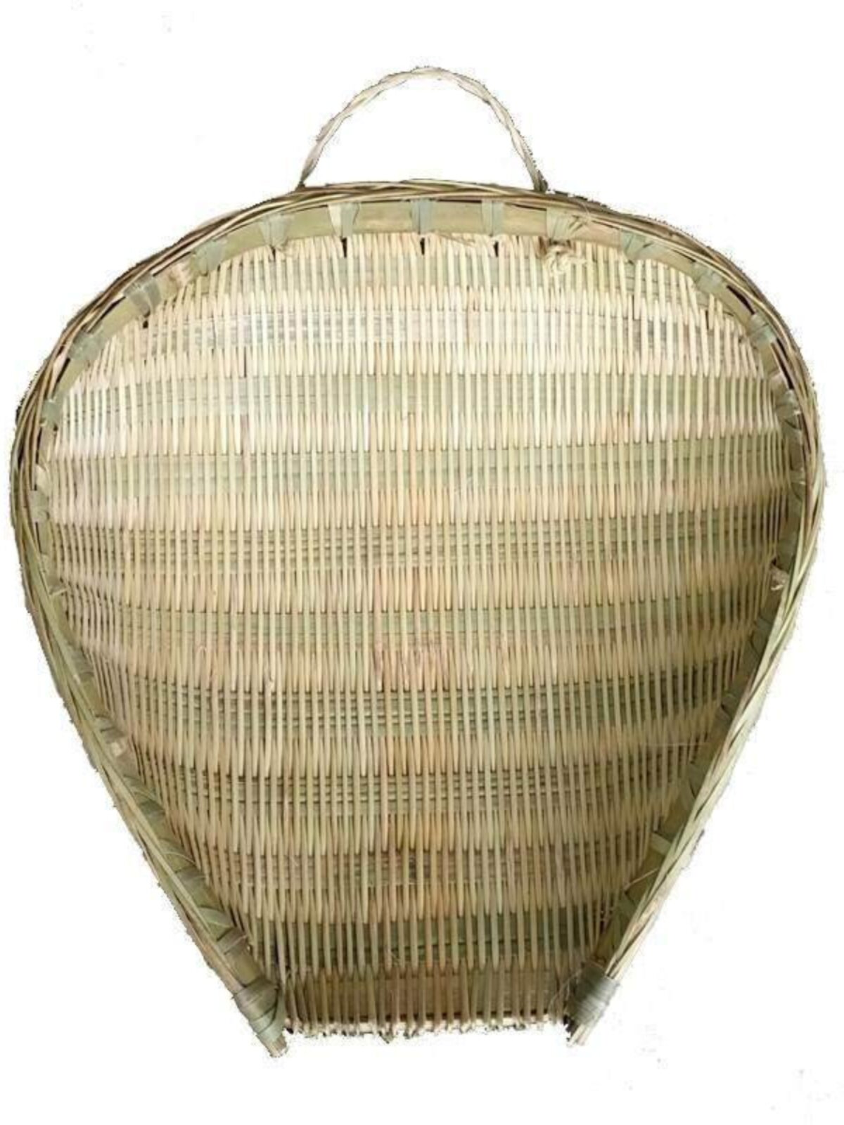 竹子筲箕手工竹筐餐具竹编制品四川家用沥饭厨房烧箕农家晾晒簸箕