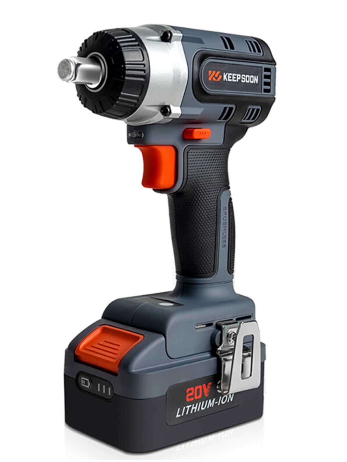 精瞬电动扳手锂电无刷充电冲击扳手大扭力电动风炮汽修架子工电板