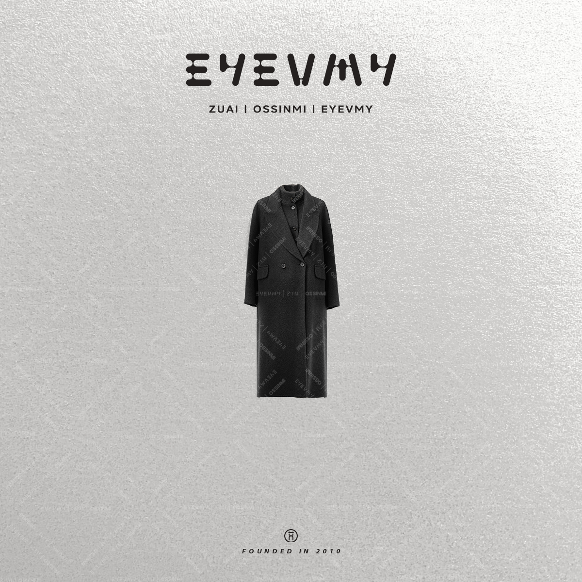 【羊绒马甲大衣两件套】秋冬新款慵懒风背心大衣套装WT54LLH004