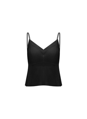 蕾丝网纱长吊带杯厚NY5MB002