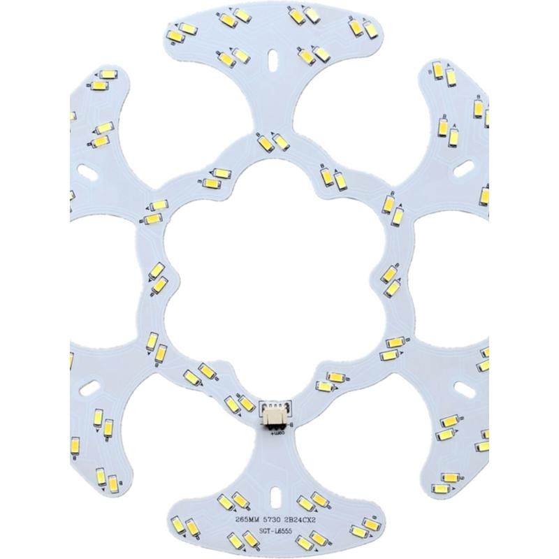 包邮圆形吸顶光源led双色24瓦高导热铝基板270mm旧单灯改造超亮芯