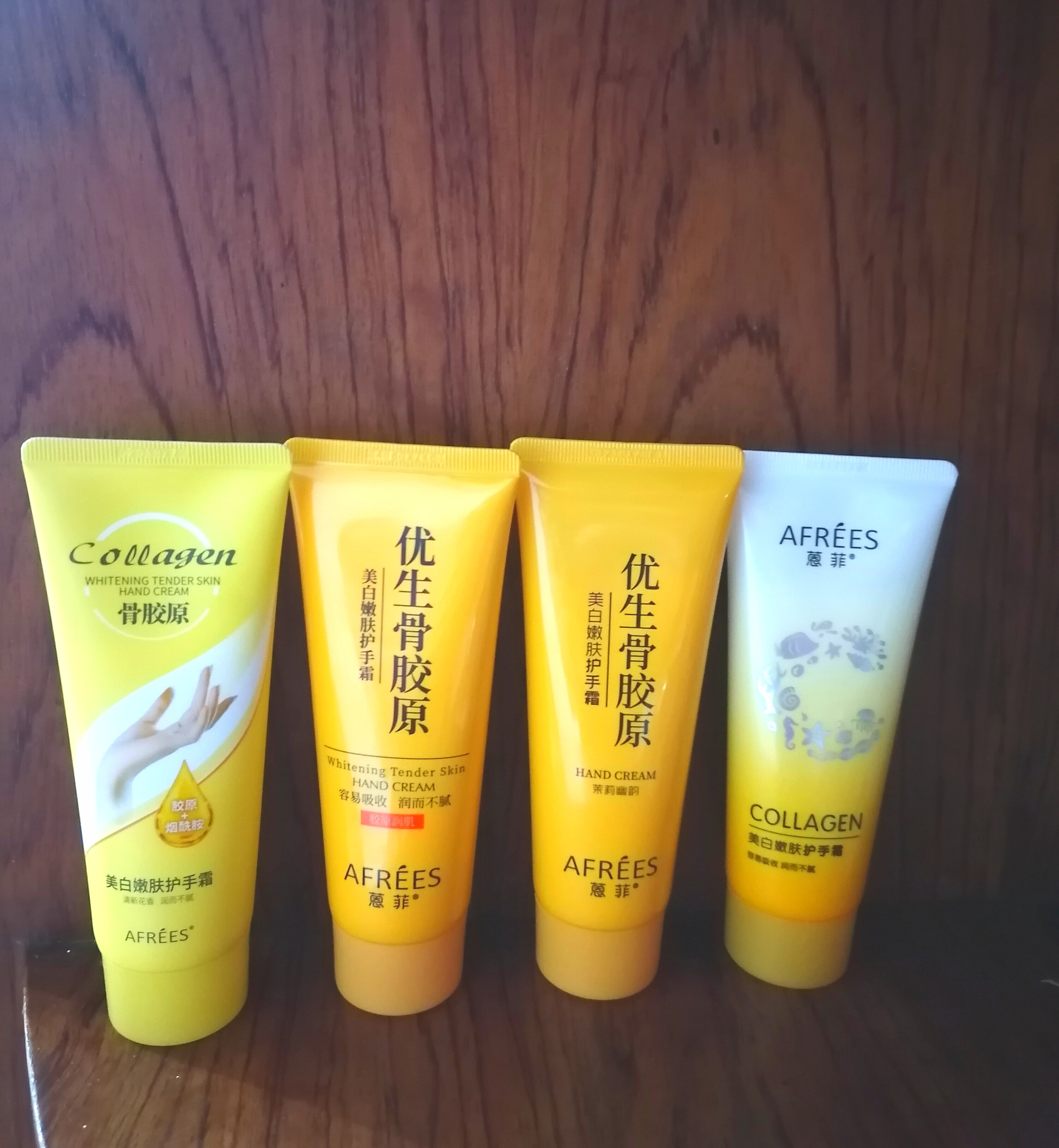 蒽菲骨胶原护手霜美白嫩肤补水保湿防干裂清爽学生正品秋冬季节