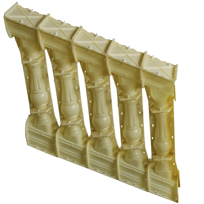 楼梯扶手模具斜坡护栏罗马柱别墅斜面栏杆花瓶柱水泥模型欧式装饰