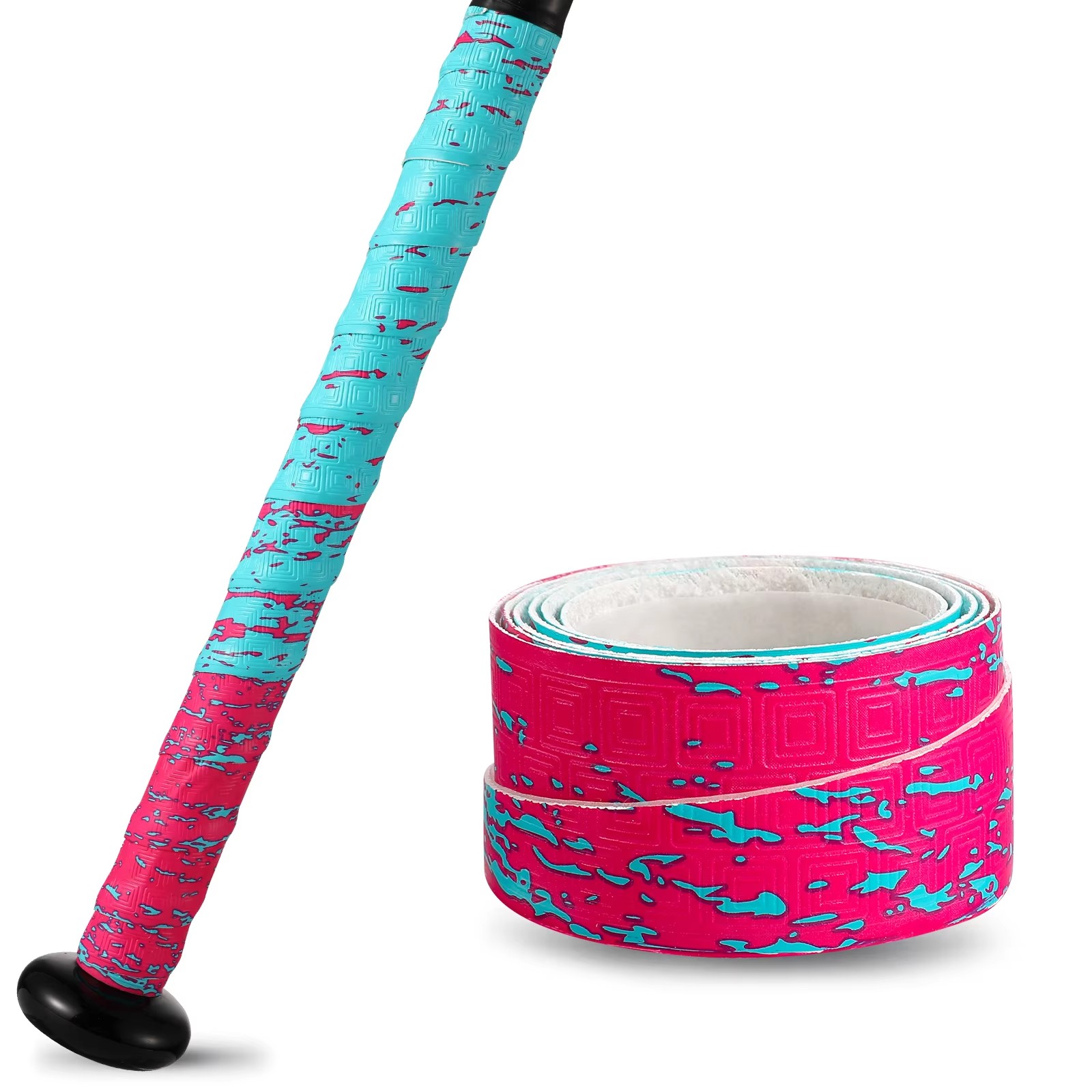 棒球棒手胶木棒垒球棒绑带吸汗带球棒握把带手缠带手把带专业减震