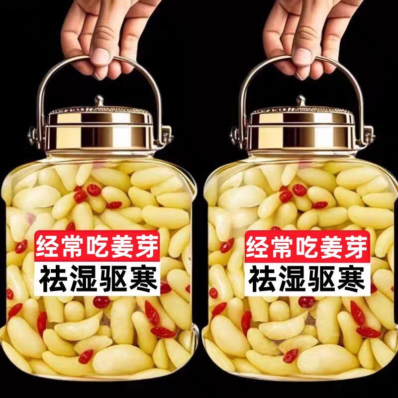 淄博枸杞泡姜芽新鲜嫩姜芽酸甜腌制泡菜下饭菜糖醋生姜片山东特产