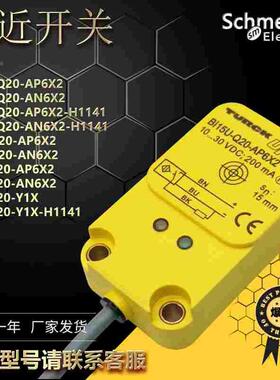 接近开关NI25/BI15U-Q20-AP6X2/AN/RN6X2-H1141 Y1X传感器