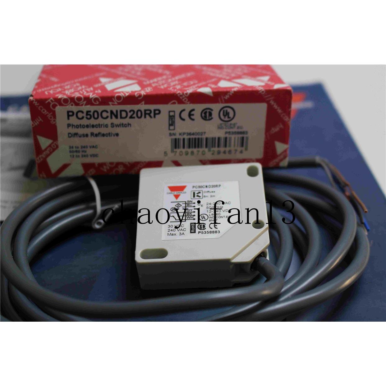 正Carlo Gavazzi佳乐PC50CND20RP-CAY PC50CND10RP-5M -7M传感器