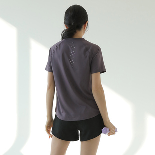短裤 专业跑步运动套装 女健身房2023夏季 宽松晨跑瑜伽跳操服速干衣
