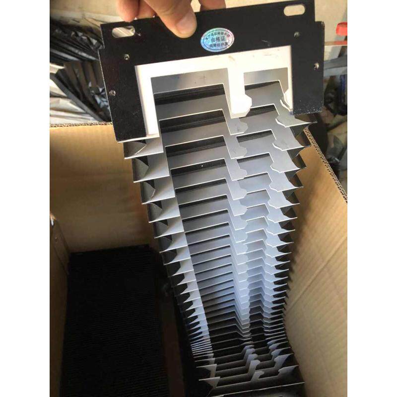 激光切割机风琴防护罩迪能老虎高能皮防尘罩防火宏庆源雷鸣定做山