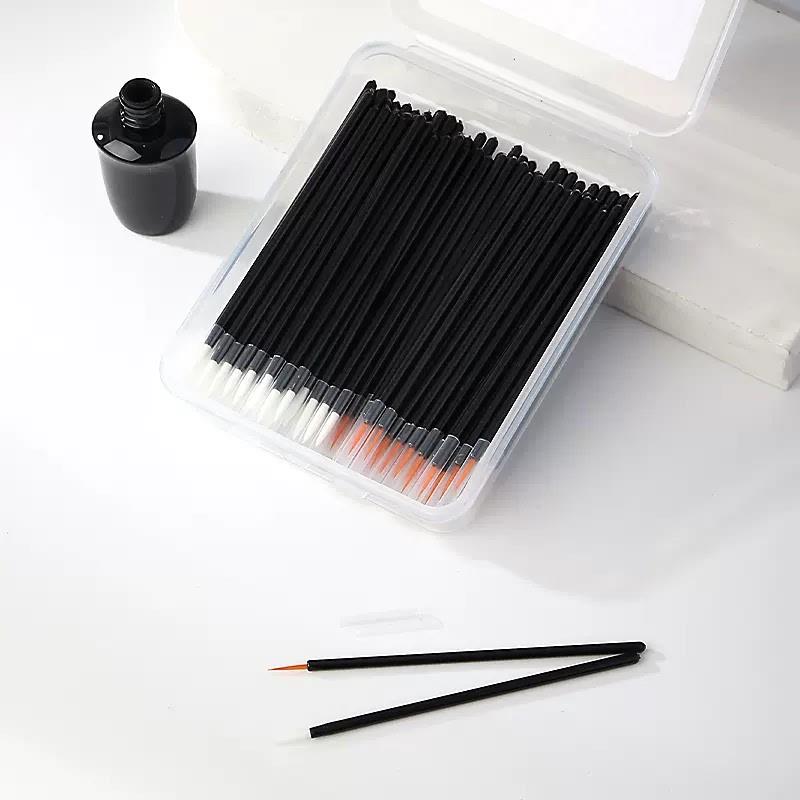 【正品旗舰店】睫毛刷一次性眼线刷便携唇线棒遮瑕笔口红小刷子眉