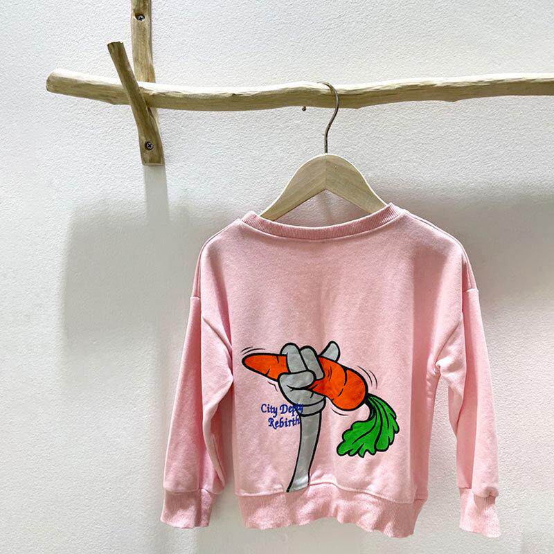 服装店展示架上墙干树枝壁挂衣杆子童装店展示架原木色衣服挂衣架