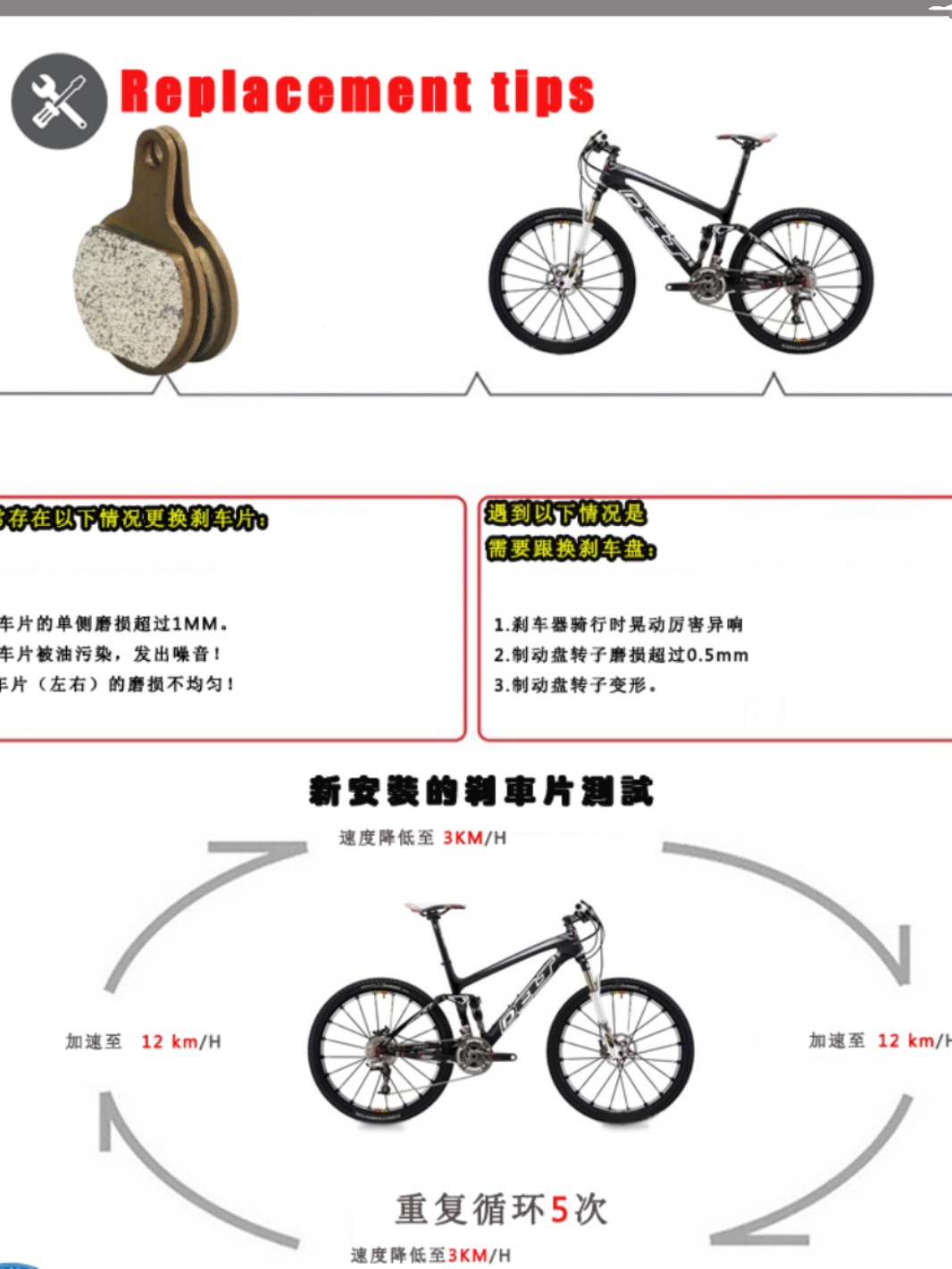 DELT4对烧结油压优质山地车刹车来令片IOX .11 MD-M311油碟机