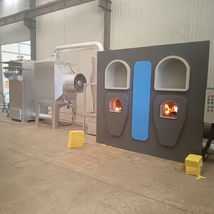 寺庙无烟环保祭祀炉遗物焚化炉元宝纸箔连续热解殡葬服务焚化炉