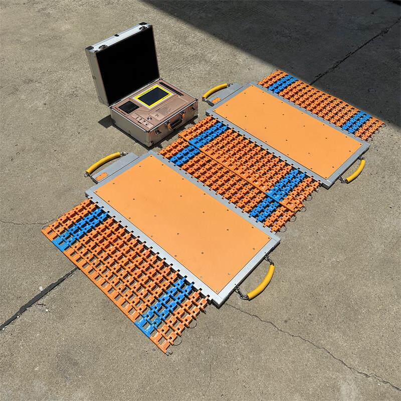 吉林可移动汽车称重仪货车不停车高精度磅秤100无线便携式地磅